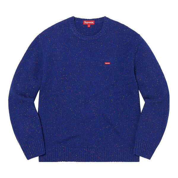 

Свитер small box speckle sweater 'blue' Supreme, синий