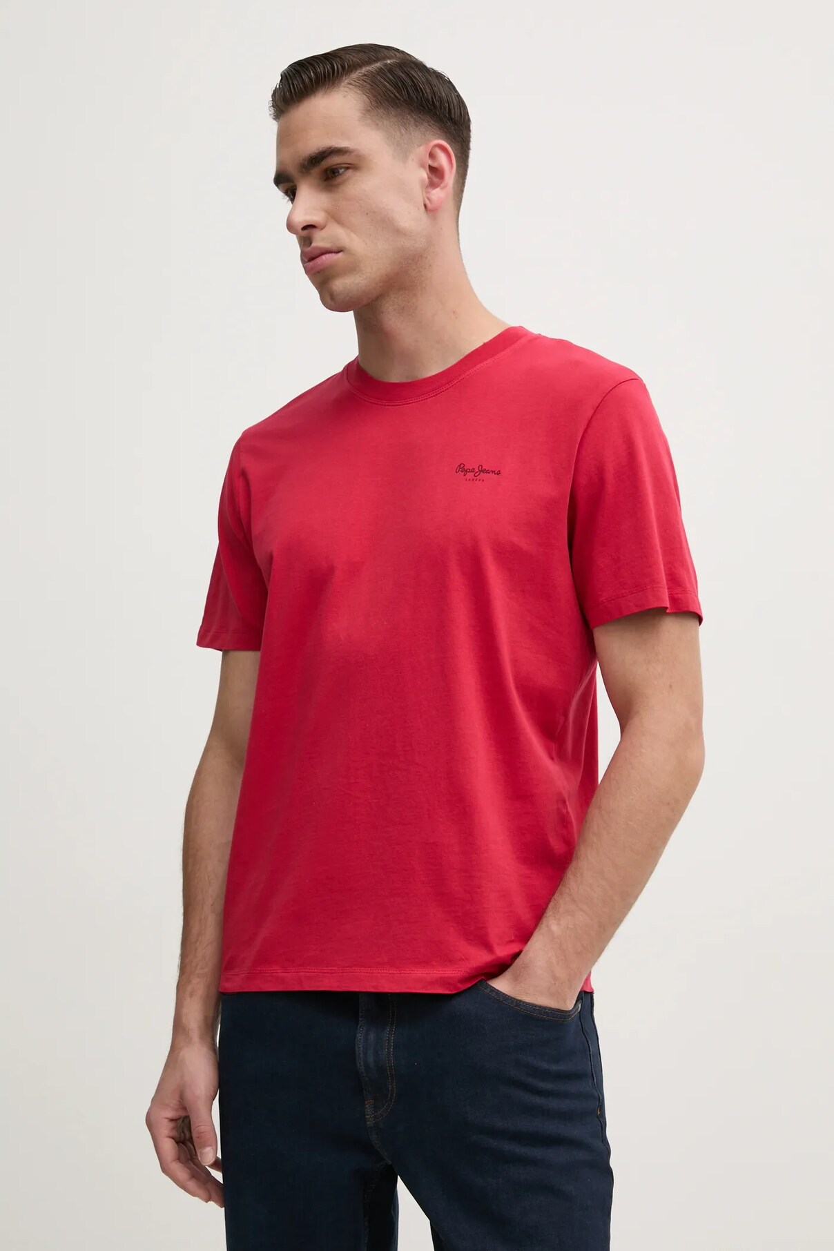 

Футболка хлопковая Jacko Pepe Jeans, красный