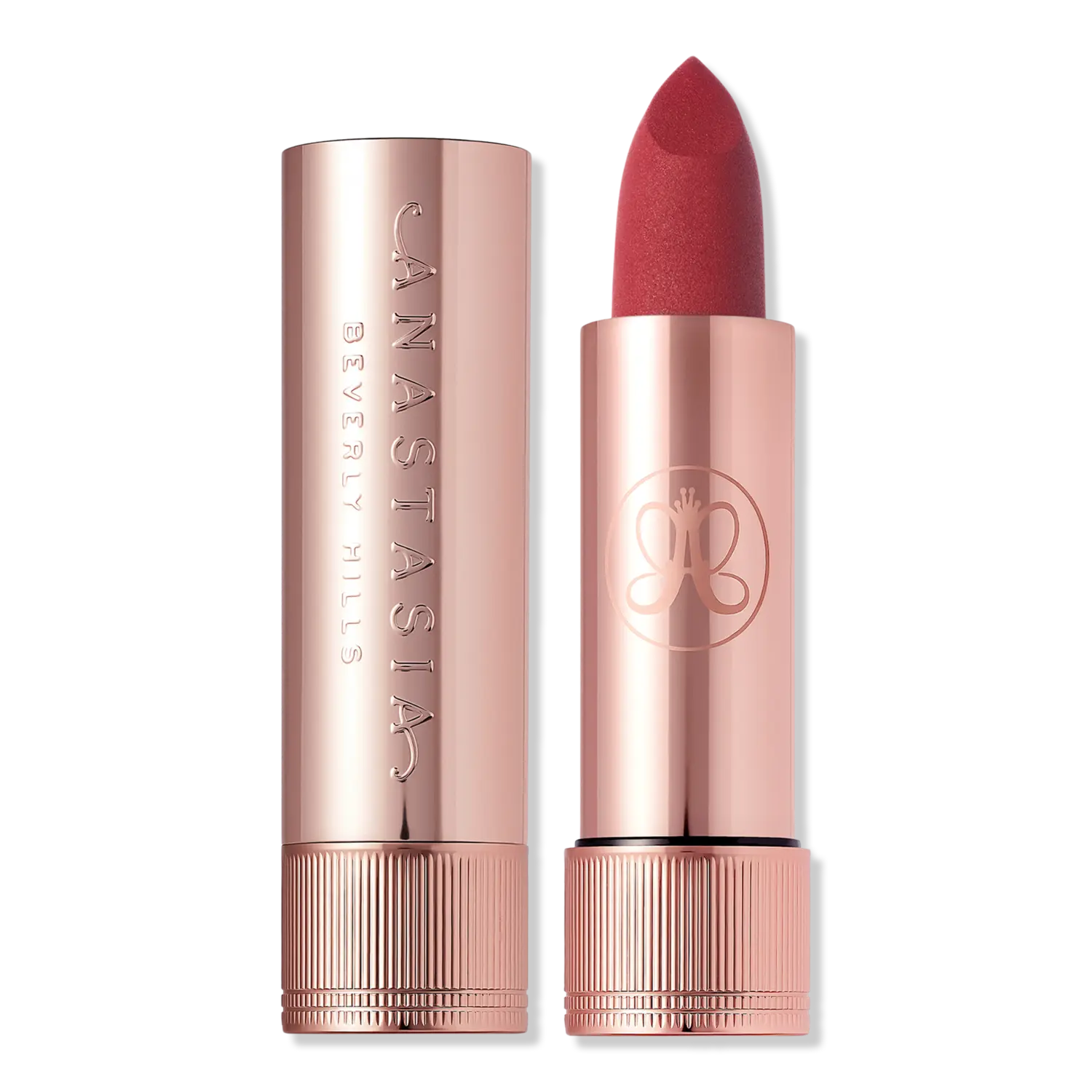 

Матовая и сатиновая бархатная помада с высокой пигментацией Anastasia Beverly Hills, Sugar Plum (matte)