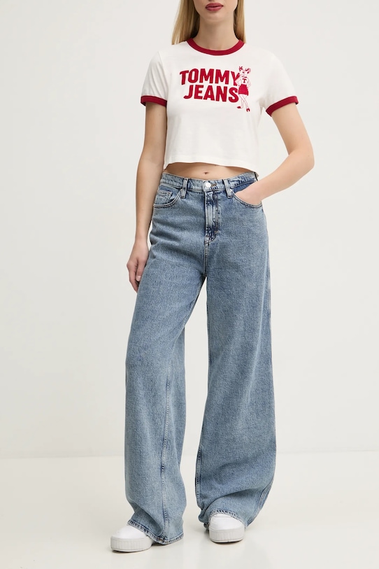 

Хлопковая футболка для малышей United Colors Of Benetton, розовый