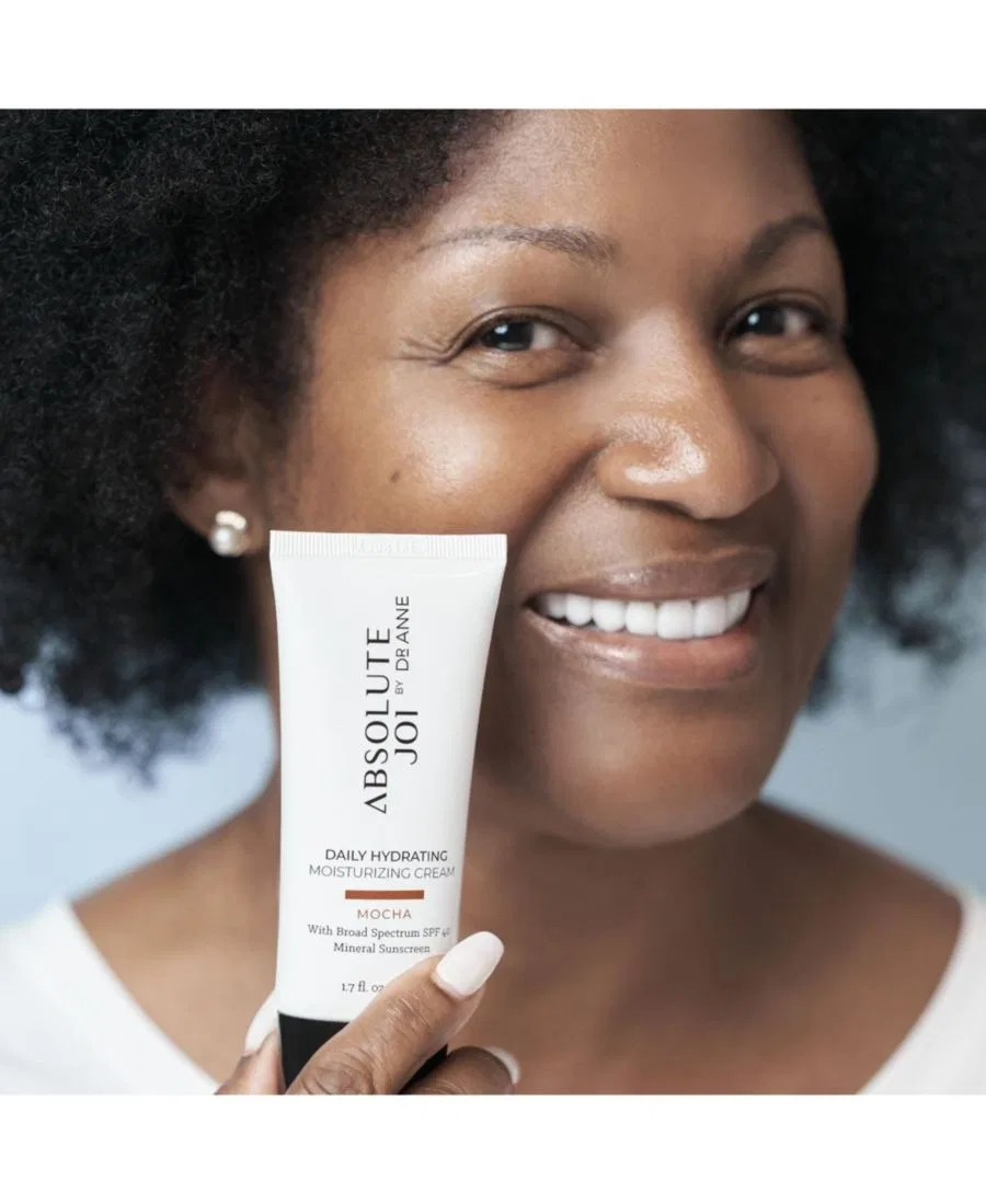 Крем для лица SPF ABSOLUTEJOI BY DR. ANNE Тонирующий увлажняющий с минеральным солнцезащитным фильтром, мокко — фото 4