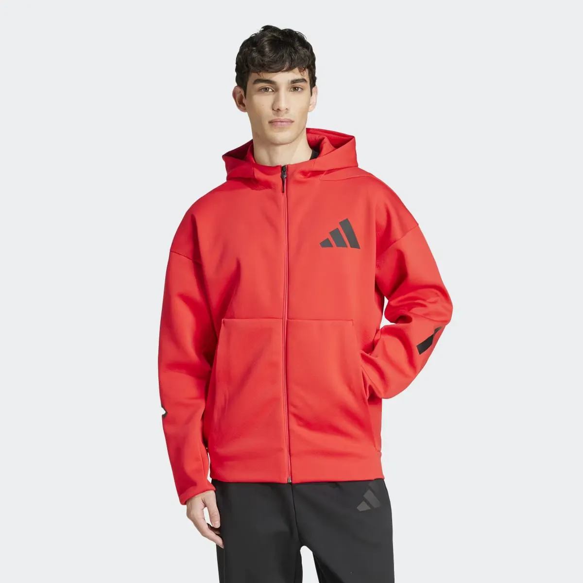 

Мужская куртка с капюшоном Adidas Z.N.E. New Adidas, красный