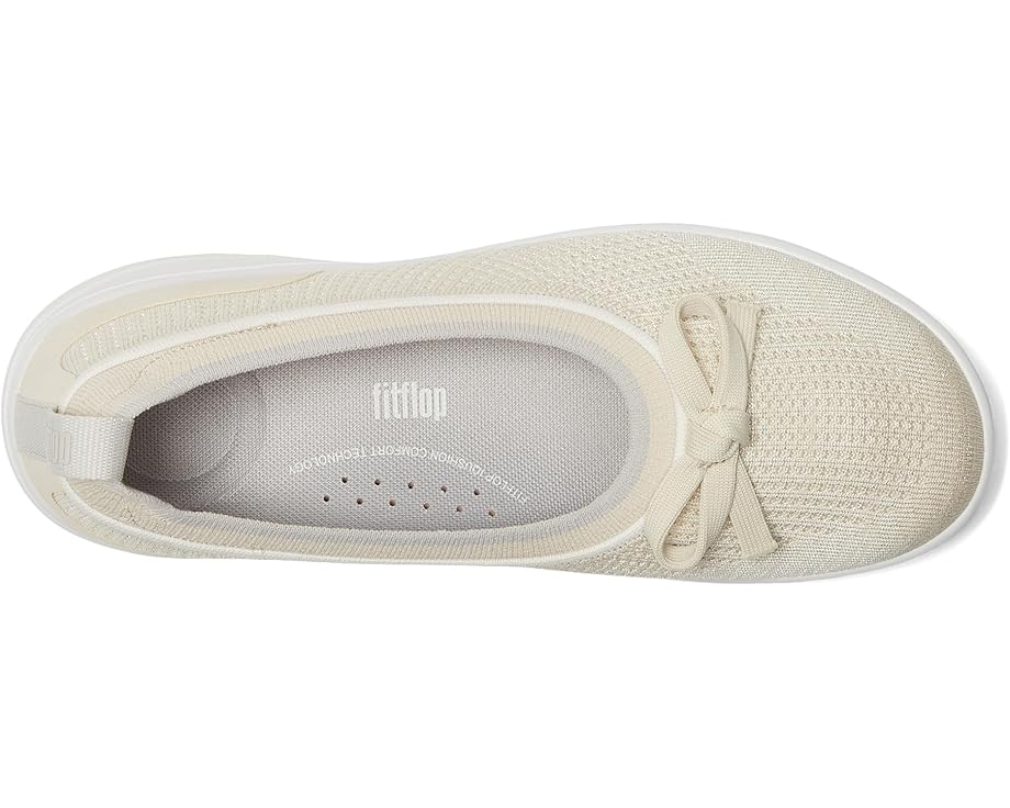 Балетки FitFlop Super-Q Bow Knit Ballet Flats, цвет Paris Beige — фото 2