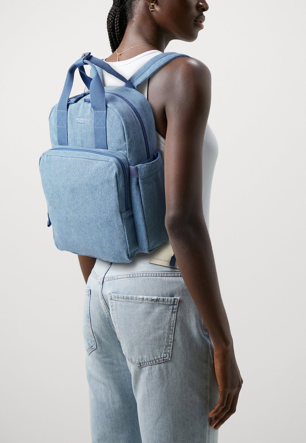 

Рюкзак Womens Pack Round Levi's, голубой