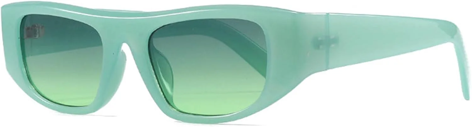 

Солнцезащитные очки Willochra в стиле ретро, ​​прямоугольные, для женщин и мужчин, модные в 90-х, массивные квадратные, ретро, ​​защита от УФ-излучения UV400, C5