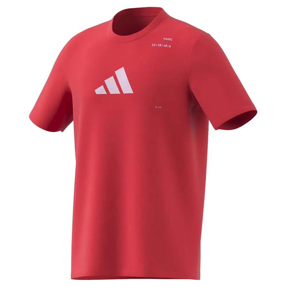 

Футболка adidas Category Graphic, красный