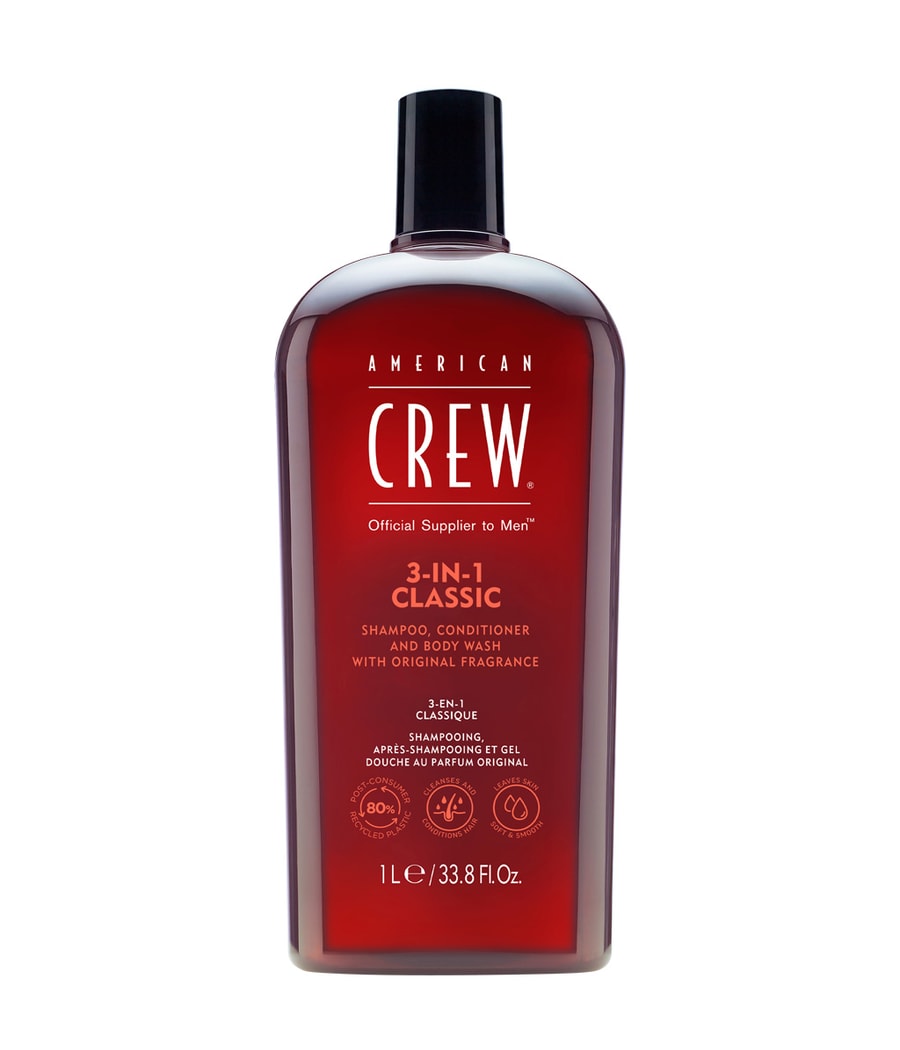 

Шампунь для волос American Crew Hair Care & Body 3in1 Classic, 1000 ml