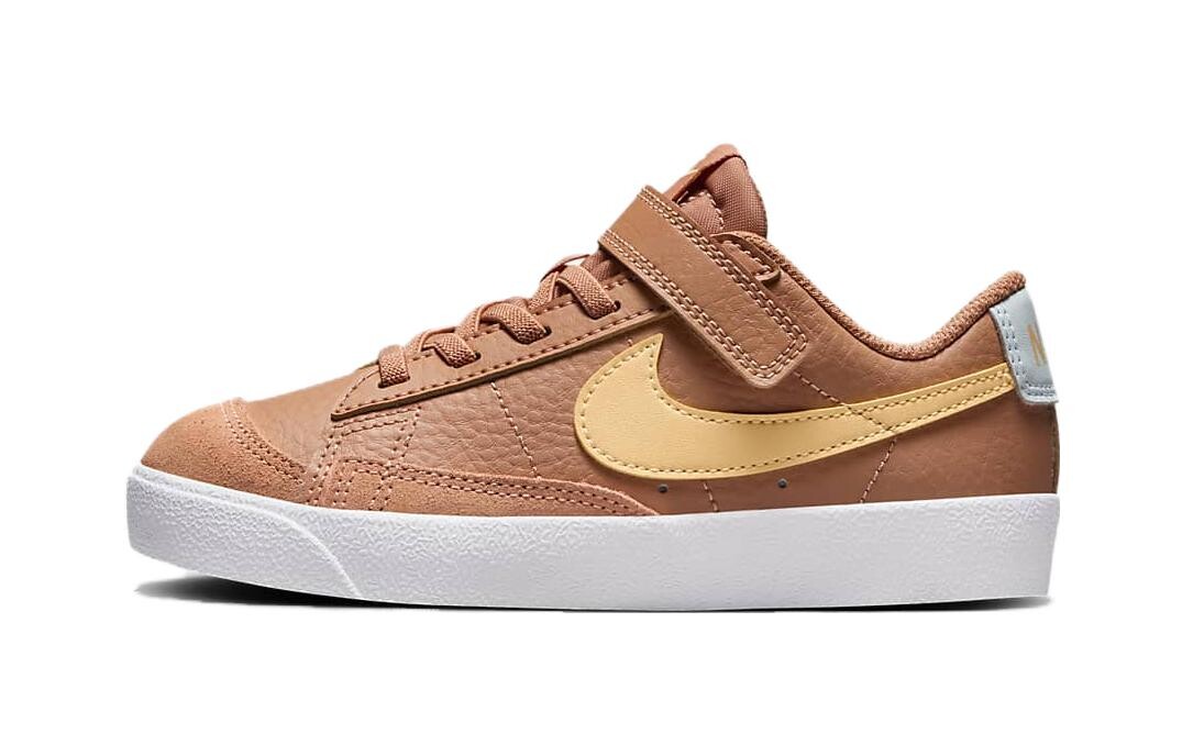 

Детские кроссовки для скейтбординга Nike Blazer PS, Brown/White