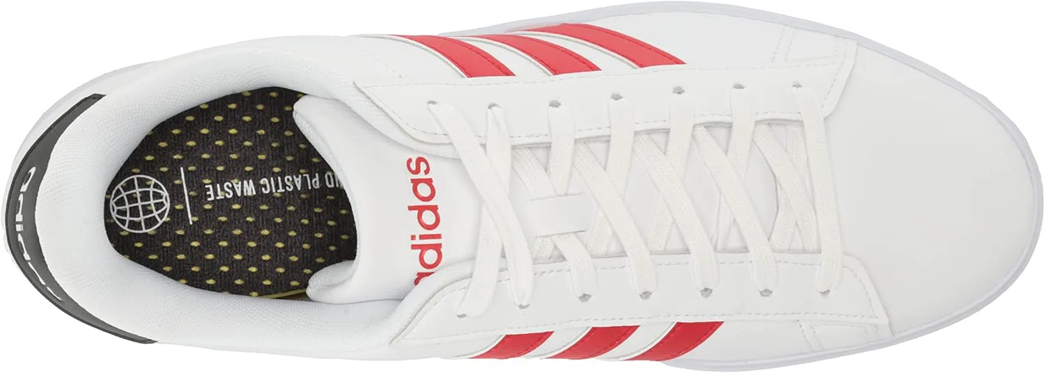 Мужские кроссовки Adidas Grand Court 2.0, белый/черный — фото 4
