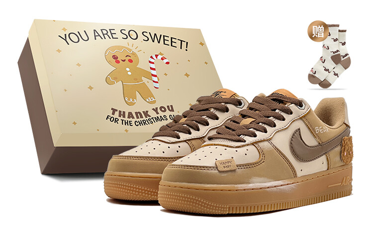 

Обувь для скейтбординга Nike Air Force 1 унисекс, Wheat