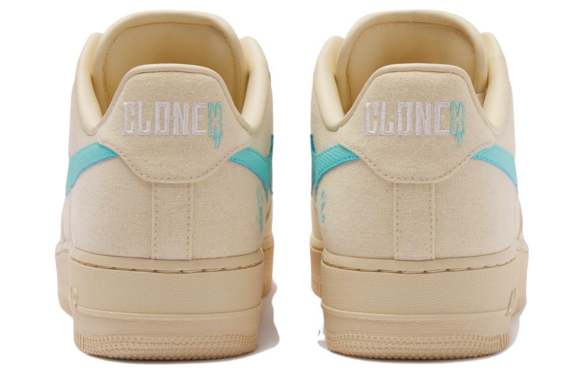 Nike Air Force 1 Low RTFKT Clone X Human Edition Of 1782, бело-синий — фото 4
