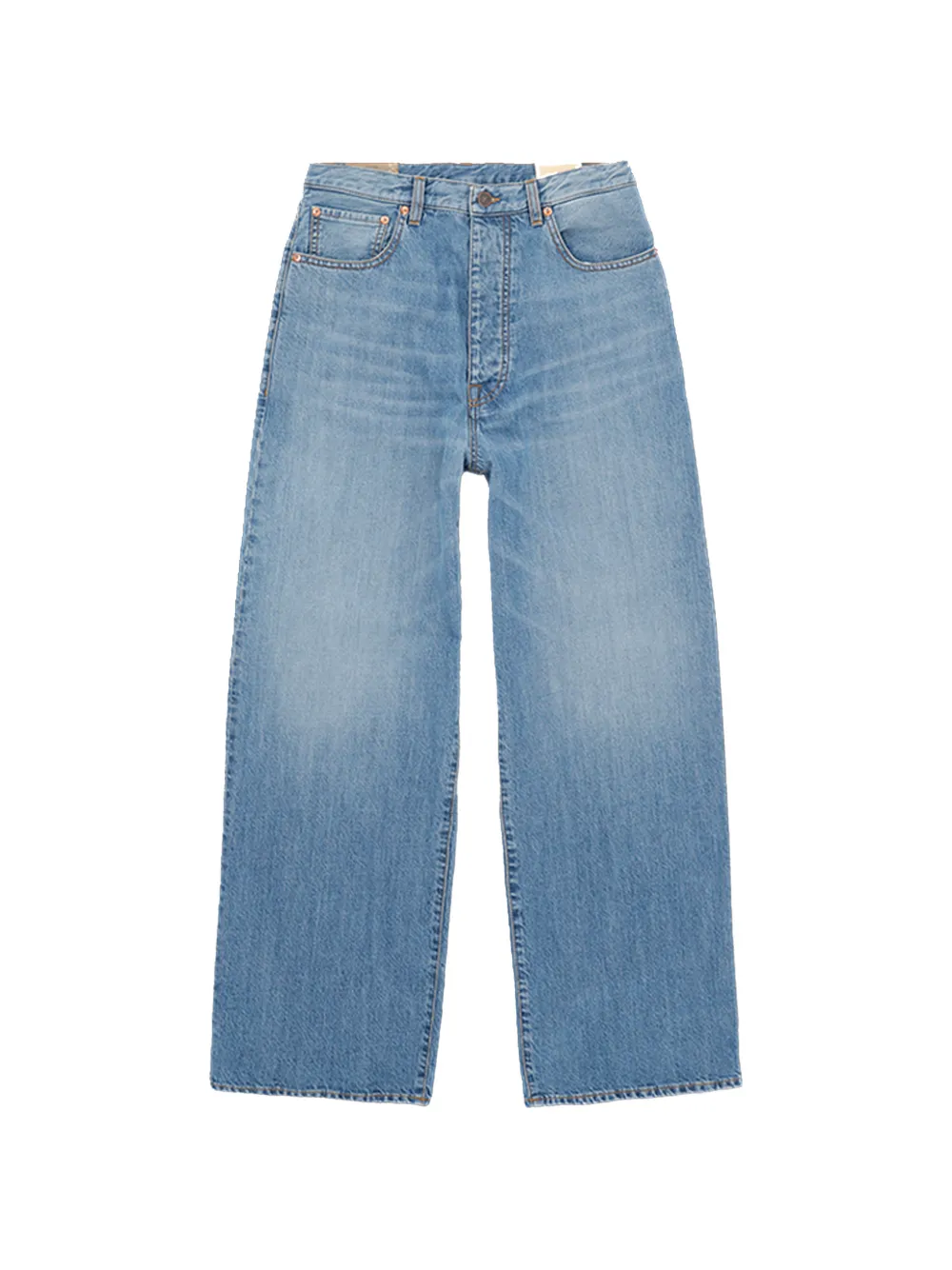 

Широкие джинсы Jaron с вышивкой Fortela, синий