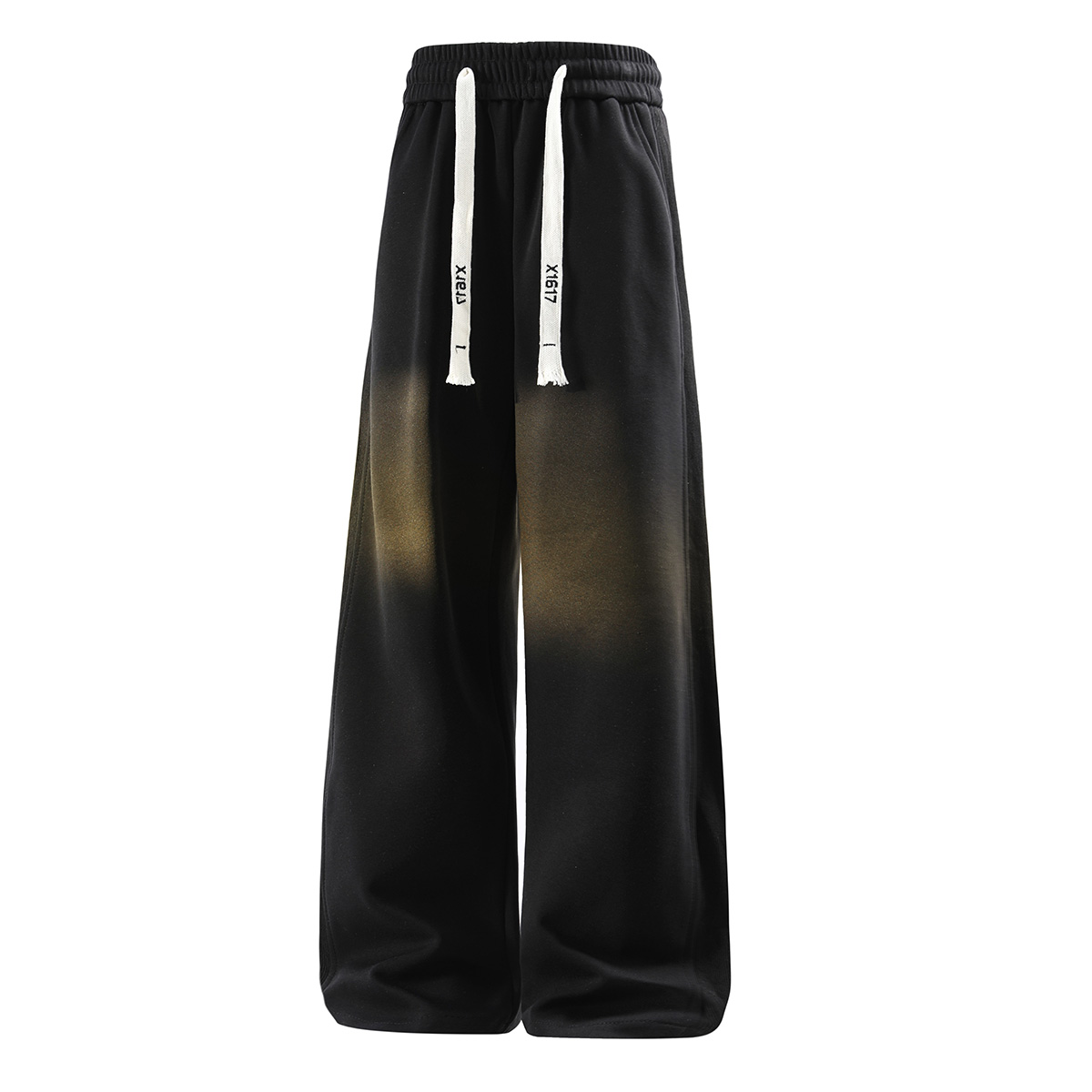 

Повседневные брюки Unisex Moderate Wide Leg X1617, черный pants