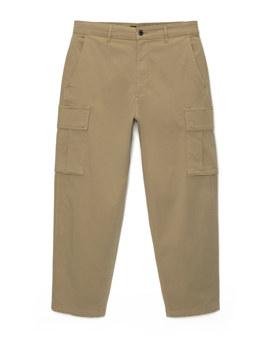 

Брюки карго Pull&Bear, кэмел