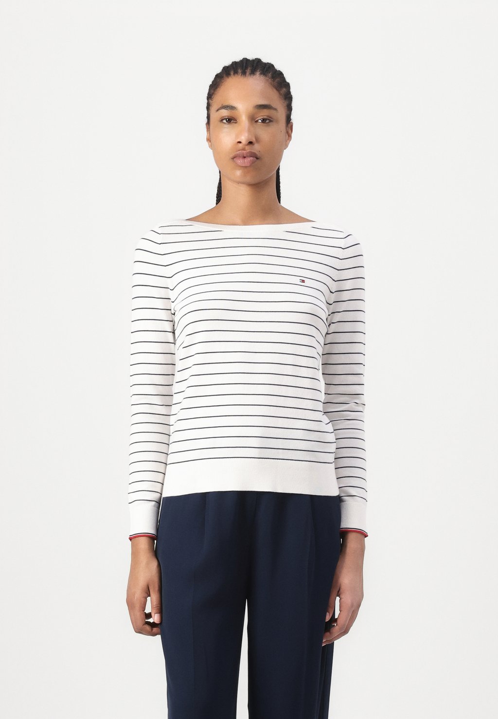 

Джемпер STITCH BOAT SWEATER Tommy Hilfiger, белый