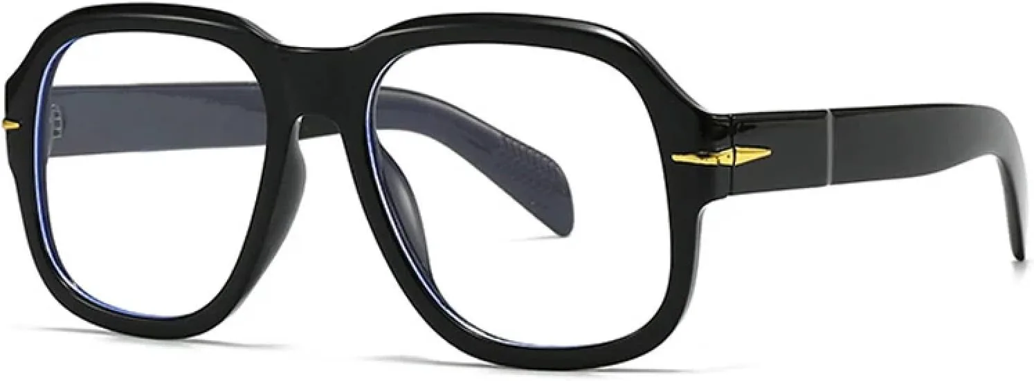 

Солнцезащитные очки с защитой от УФ-излучения UV400 для женщин и мужчин | Прозрачные градиентные линзы | для занятий спортом на открытом воздухе DSVIGF, Black Clear