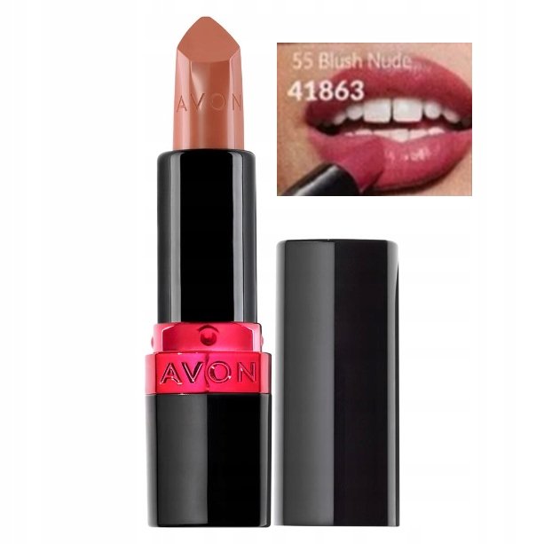 

Ультракремовая губная помада AVON, оттенок 55 BLUSH NUDE