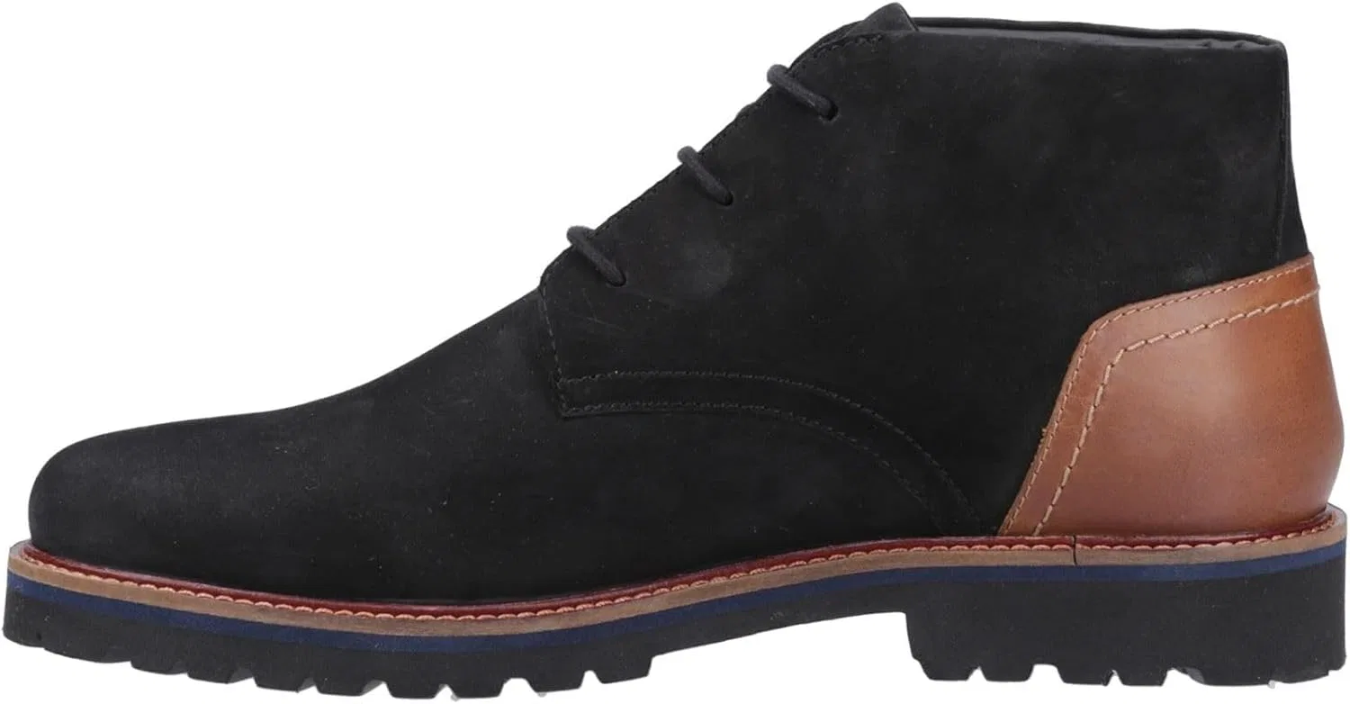 Мужские ботильоны Hush Puppies Moore из нубука, черные — фото 2