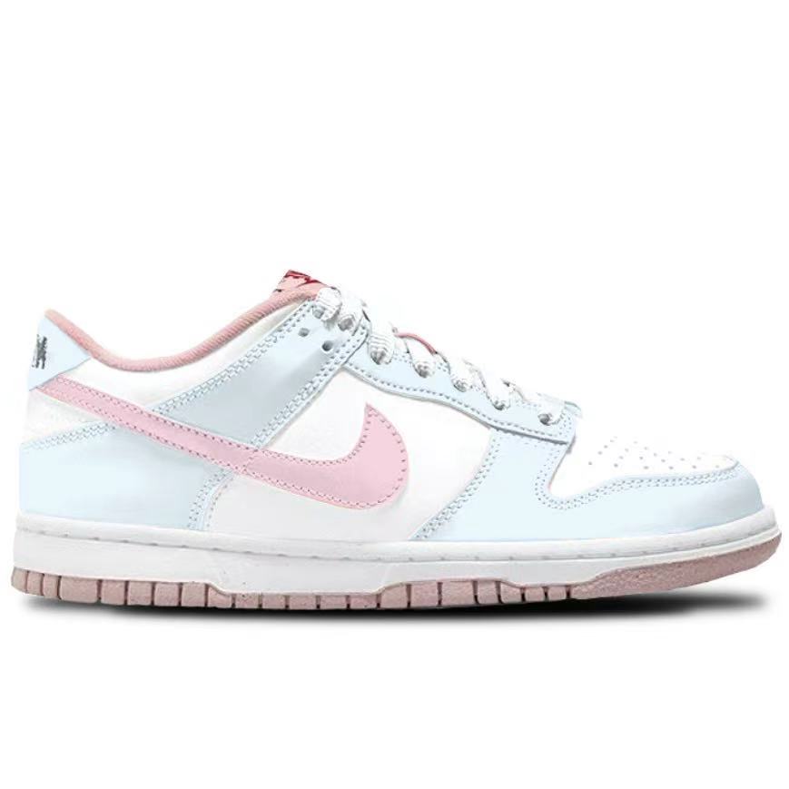 Детские скейтерские кеды Dunk Unisex Nike, светло-голубой — фото 3