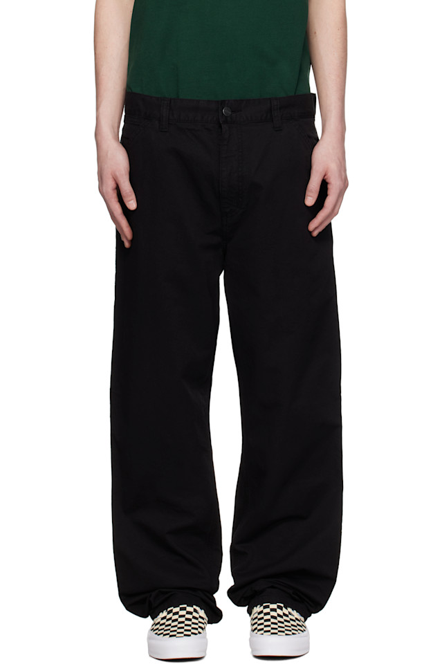 

Брюки с одной наколенником Carhartt Work In Progress, черный