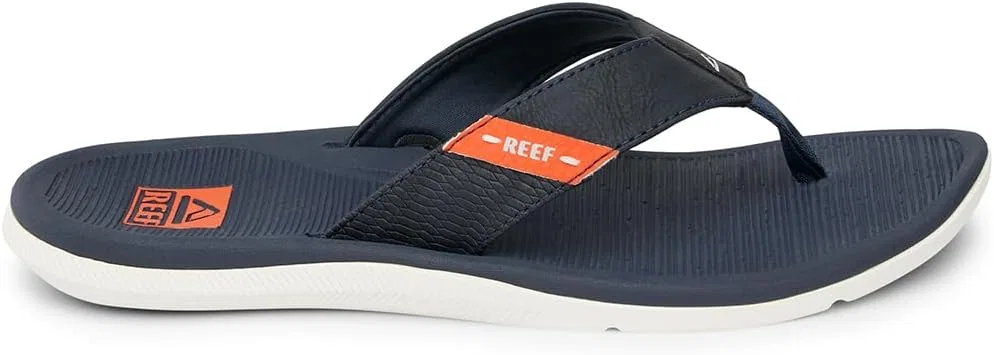 Мужские сандалии Reef Santa Ana, Navy Blue White Orange — фото 3