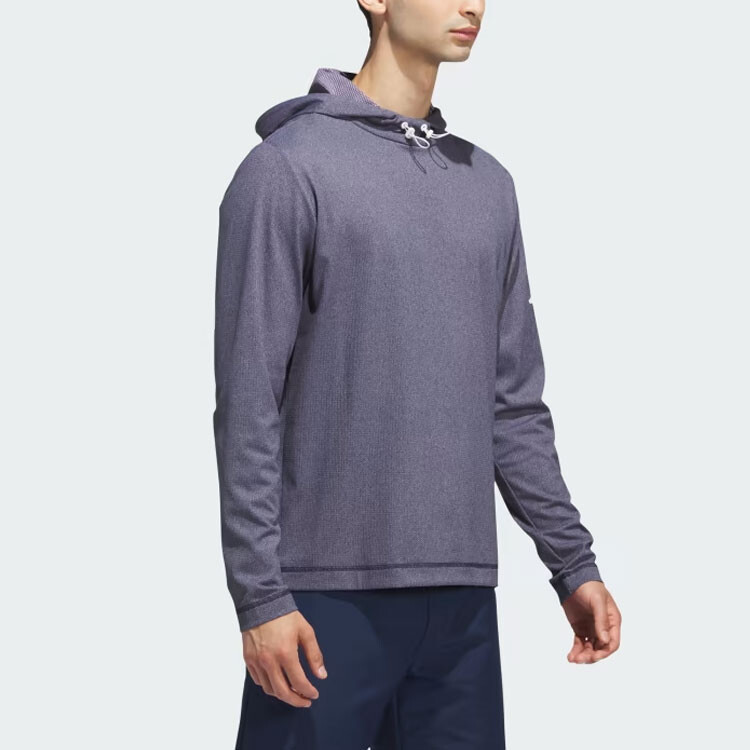 Толстовка мужская Adidas студенческая, темно-синий — фото 4