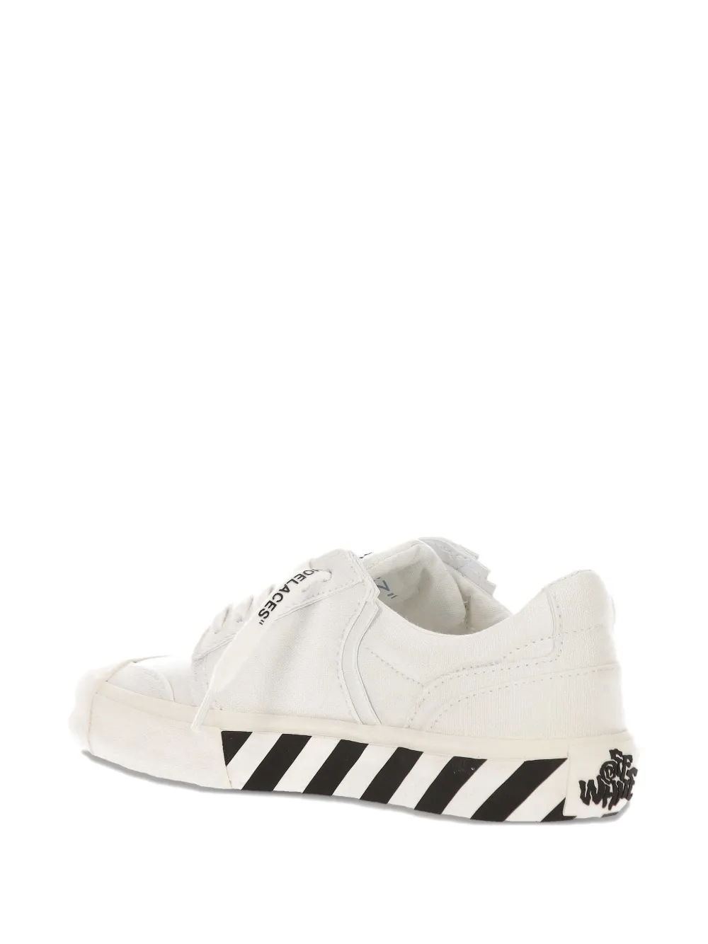Кроссовки с фирменной стрелкой Off-White, белый — фото 4