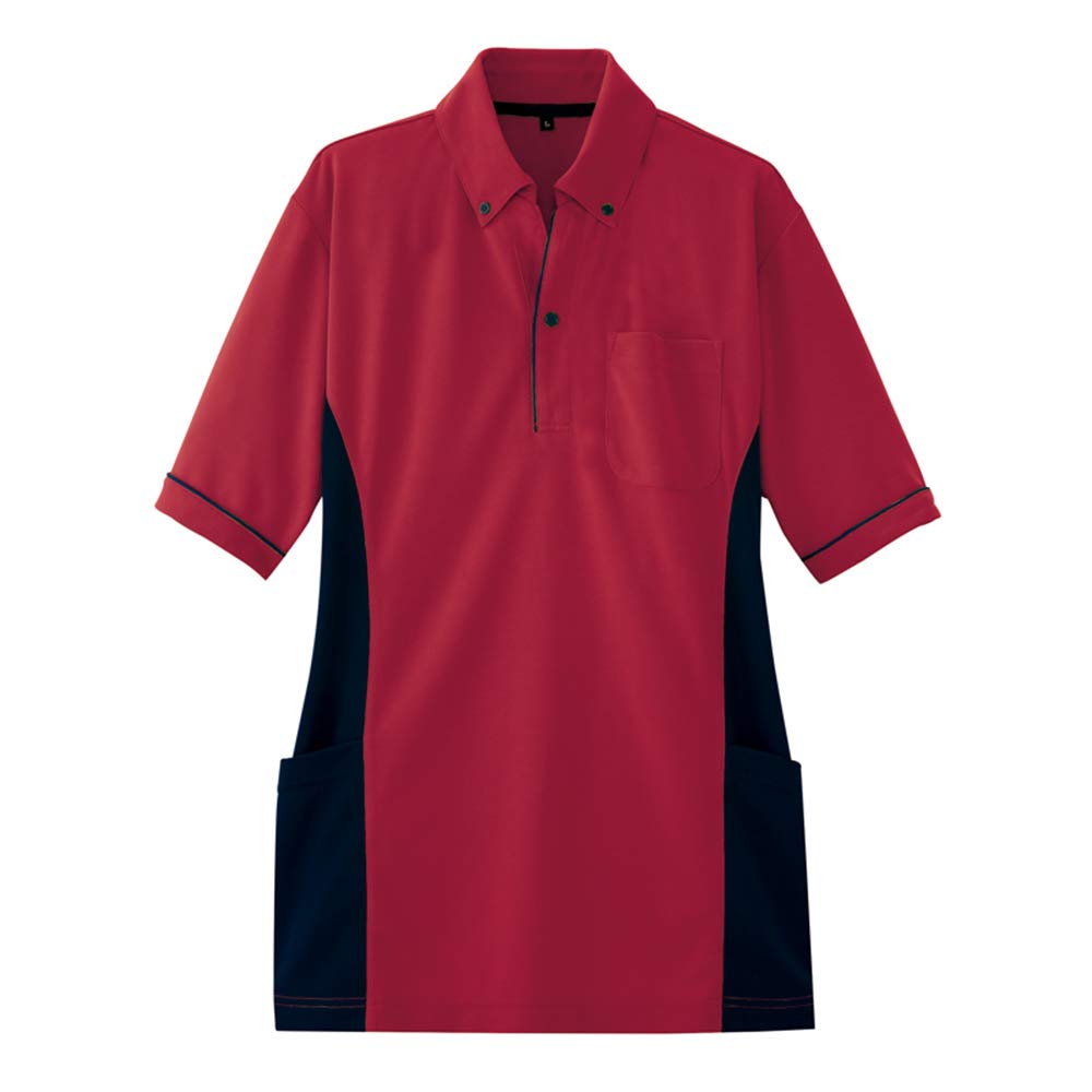 

Поло AITOZ AZ7679 039 S с боковым карманом и коротким рукавом (унисекс) для осени и зимы. Винный цвет, винный, Красный, Поло AITOZ AZ7679 039 S с боковым карманом и коротким рукавом (унисекс) для осени и зимы. Винный цвет, винный