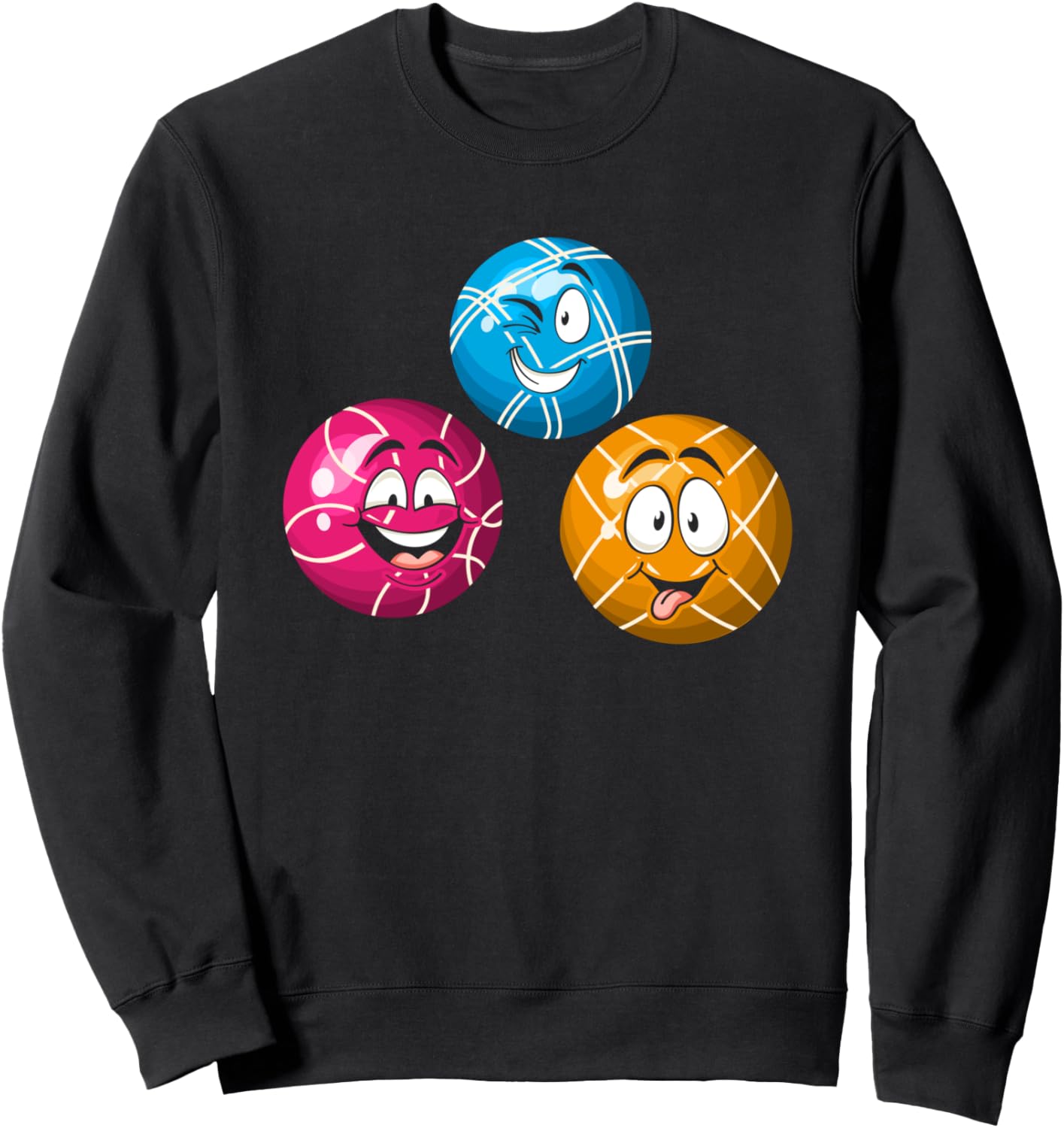 

Игрок в бочче, забавная толстовка с изображением бочче Funny Boccia Bocce Balls, черный