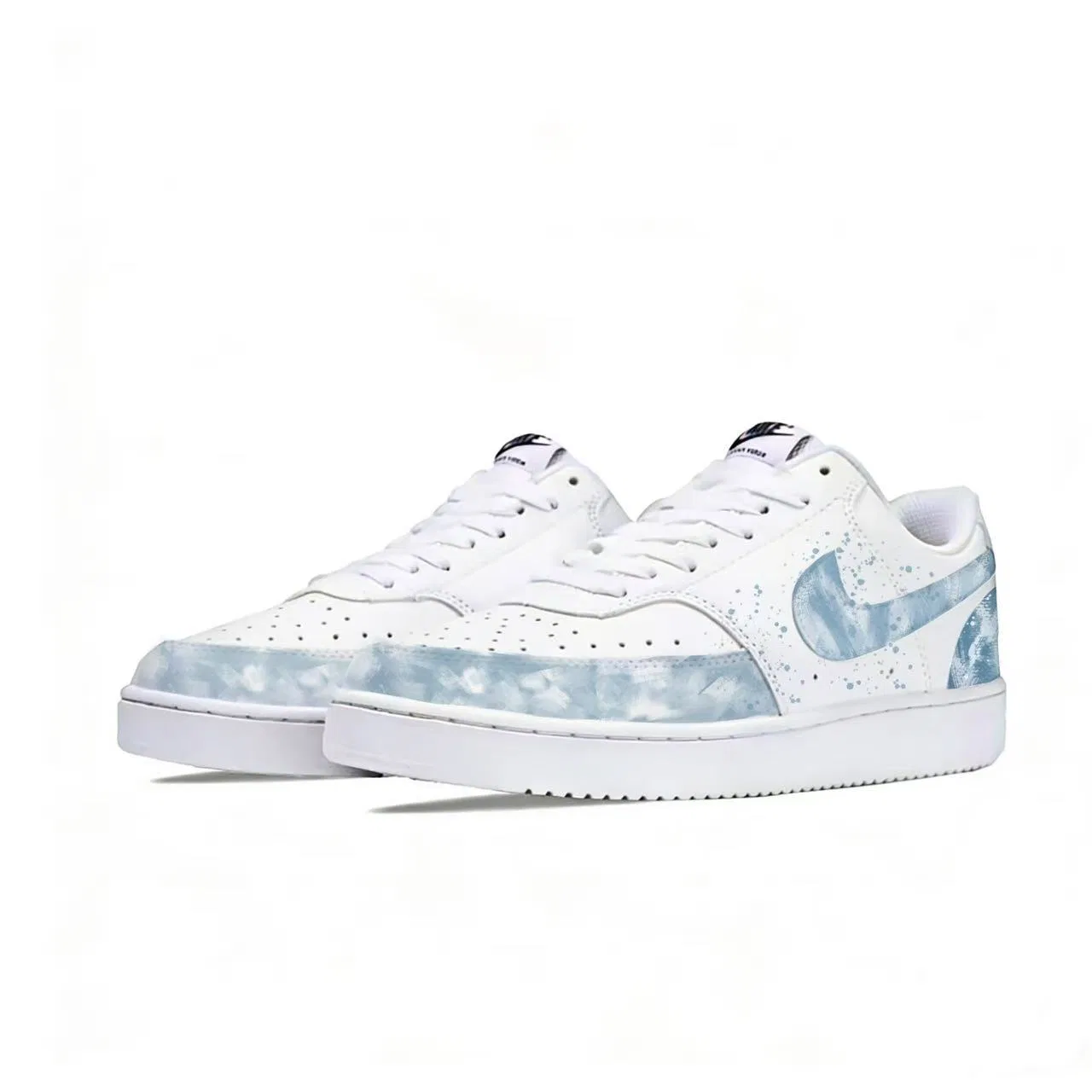 Кроссовки Nike Court Vision 1 Low Blue White — фото 4
