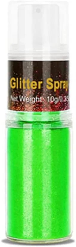 Спрей-глиттер для волос и тела UV Green, Go Ho, 10 г