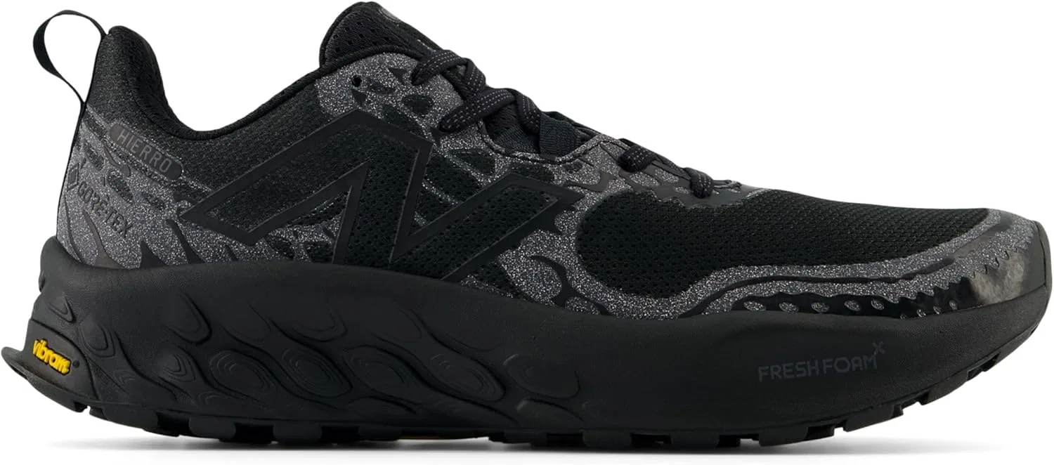 Кроссовки New Balance Herren Fresh Foam X Hierro V7 GTX, Black Phantom Magnet — фото 2