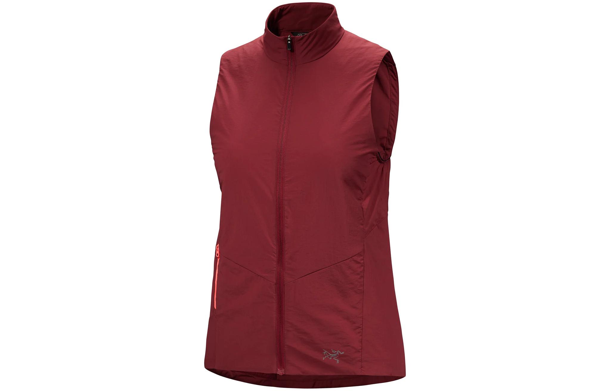 Женская жилетка Norvan Arcteryx, Бордовый красный/Бордо — фото 2