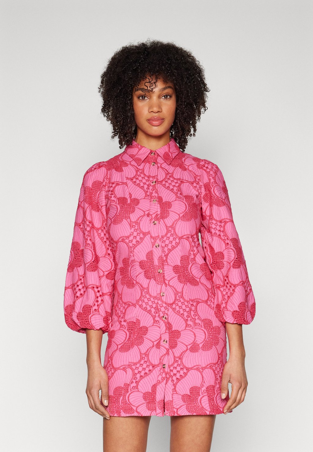 

Платье-блузка YASSABBIE 7/8 SHIRT DRESS, цвет carmine rose