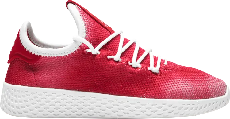 

Кроссовки Pharrell x Tennis Hu C 'Scarlet White', красный