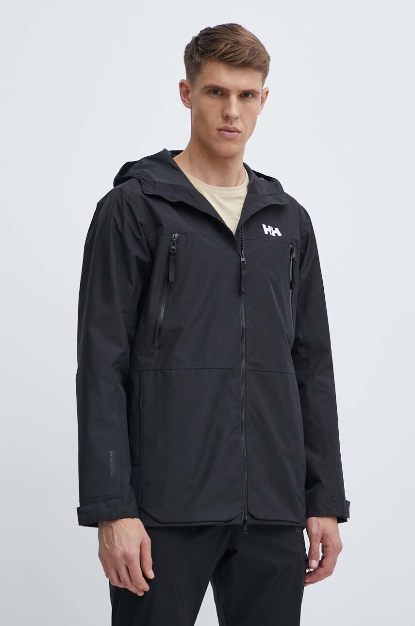 

Куртка Helly Hansen Active Ocean Bound для активного отдыха, черный