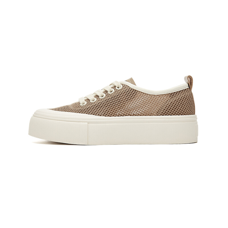 

Кроссовки DAPHNE Casual Shoes Women's Low-Top, Бежевый, Кроссовки DAPHNE Casual Shoes Women's Low-Top
