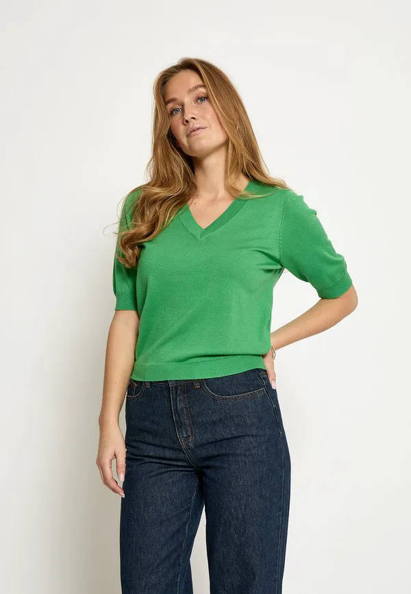 

Футболка milla с v-образным вырезом, базовая футболка. Minus, Greenbriar, Зеленый, Футболка milla с v-образным вырезом, базовая футболка. Minus, Greenbriar