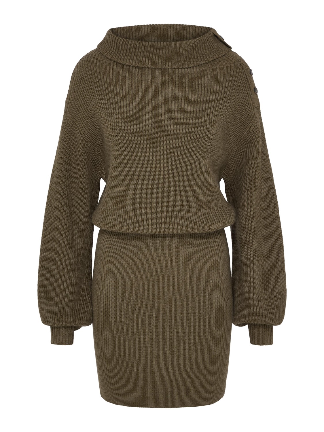 

LeGer by Lena Gercke Вязаное платье 'Cara' в темно-зеленом цвете