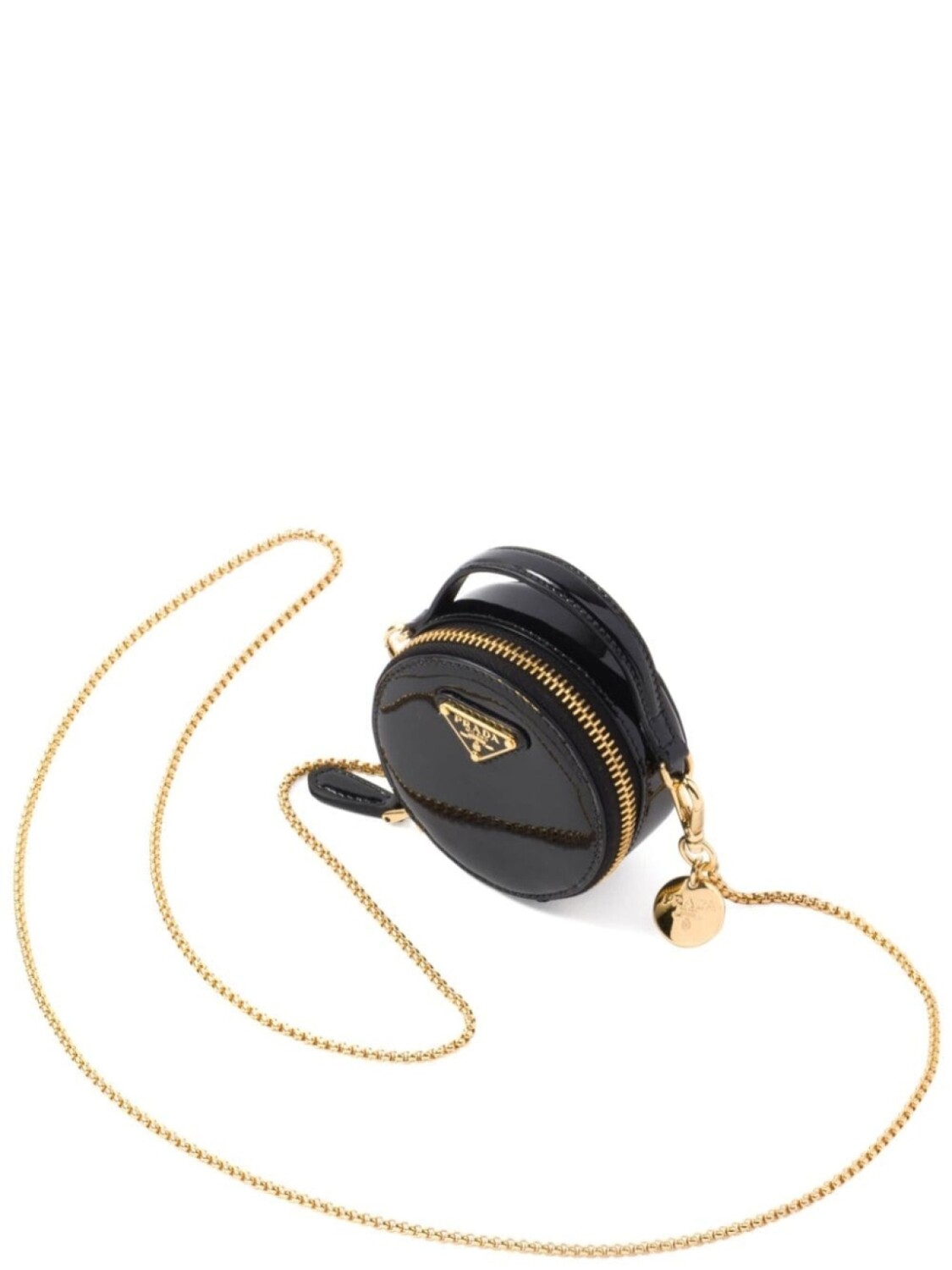 

Prada лакированный клатч, черный