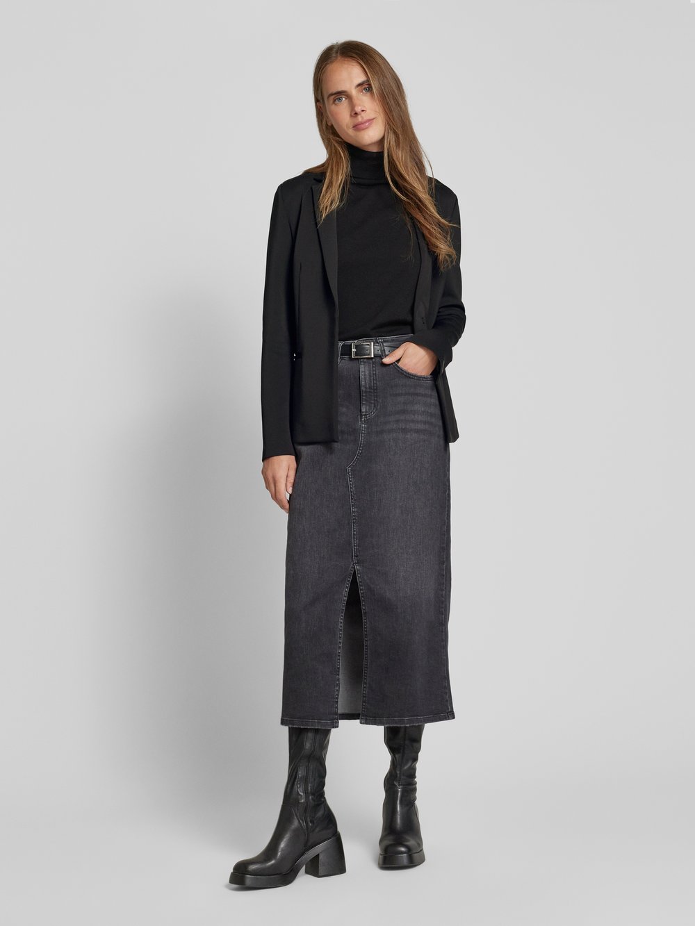 

Блейзер с воротником-лацканами Calvin Klein Womenswear, черный