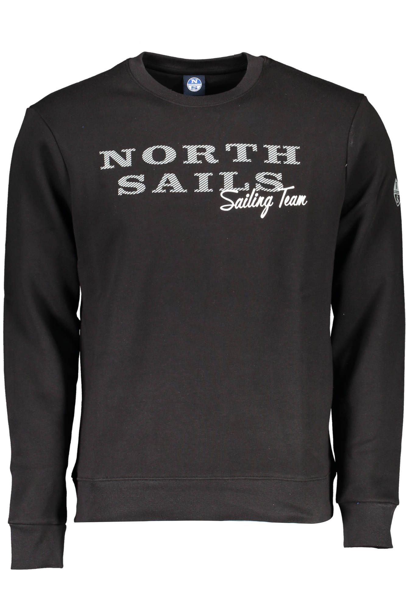 

Черный хлопковый мужской свитер North Sails