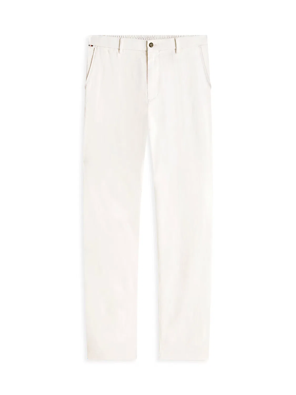 Брюки-чиносы узкого кроя 'Дентон' Tommy Hilfiger, Off White