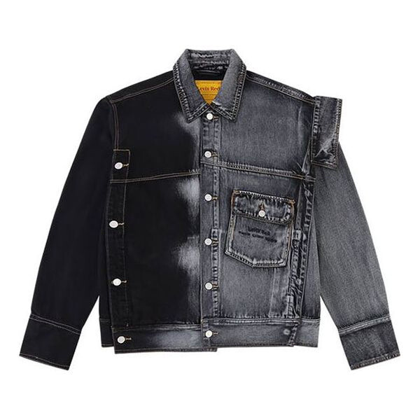 

Куртка Levis x Series Crossover Casual Cozy Denim Jacket Black Gray, серый