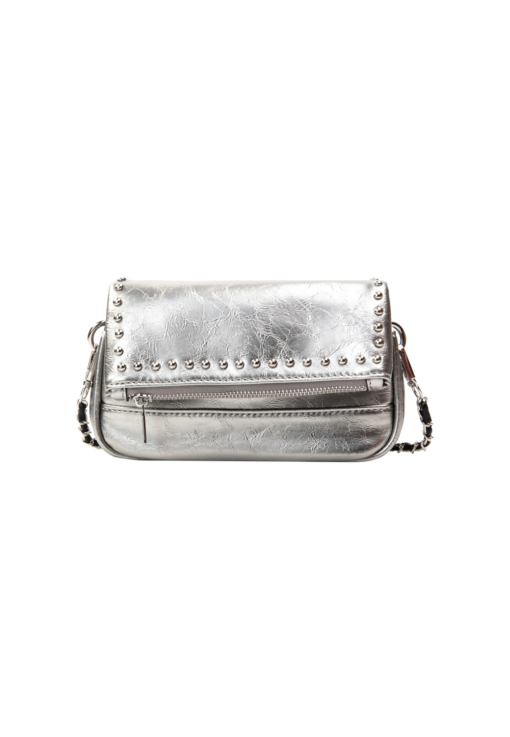 

Сумка через плечо myMo ROCKS Handtasche, серебряный, Серебристый, Сумка через плечо myMo ROCKS Handtasche, серебряный
