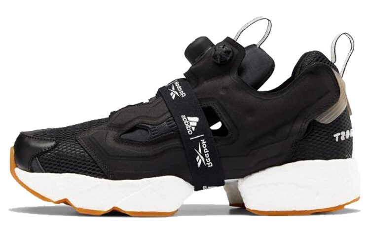 

Adidas x Reebok Instapump Fury Boost Черный Белый Жевательная резинка