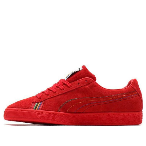 

Кроссовки suede 'pwr thru peace asia' Puma, зеленый