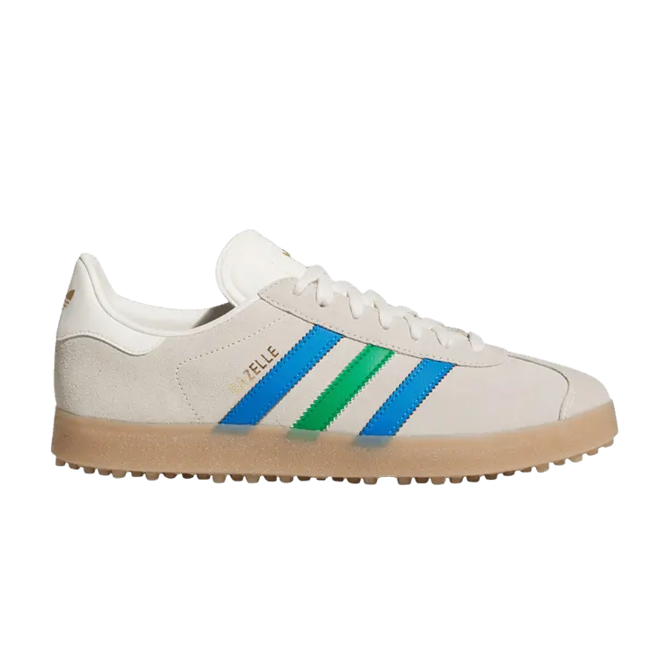 

Бутсы adidas Gazelle Spikeless Golf 'Chalk White Green Blue Bird', кремовый