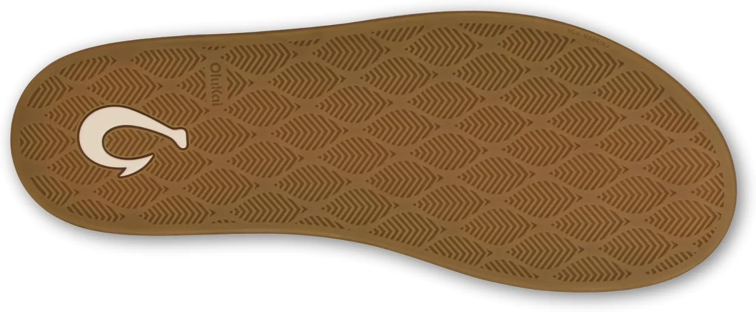 

Мужские тапочки-муляжи OLUKAI Hamani Hulu из шерсти, мягкие и удобные тапочки с высококачественными материалами, овчина и итальянский фетр, для ношения весь день, оливковый