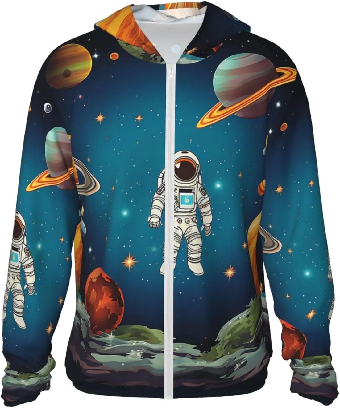 

Космический худи с защитой от солнца UPF 50+ GDSHJKLW